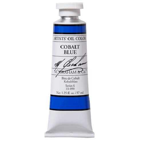 M. Graham & Co., Artists', Oil Paint, 1.25oz, Cobalt Blue